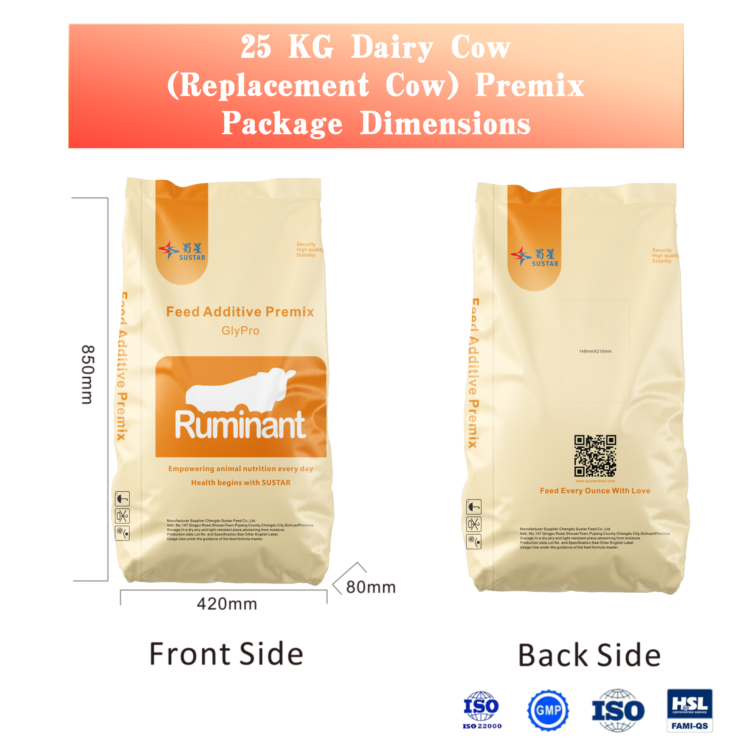 Vitamin Mineral Premix for Dairy Cow