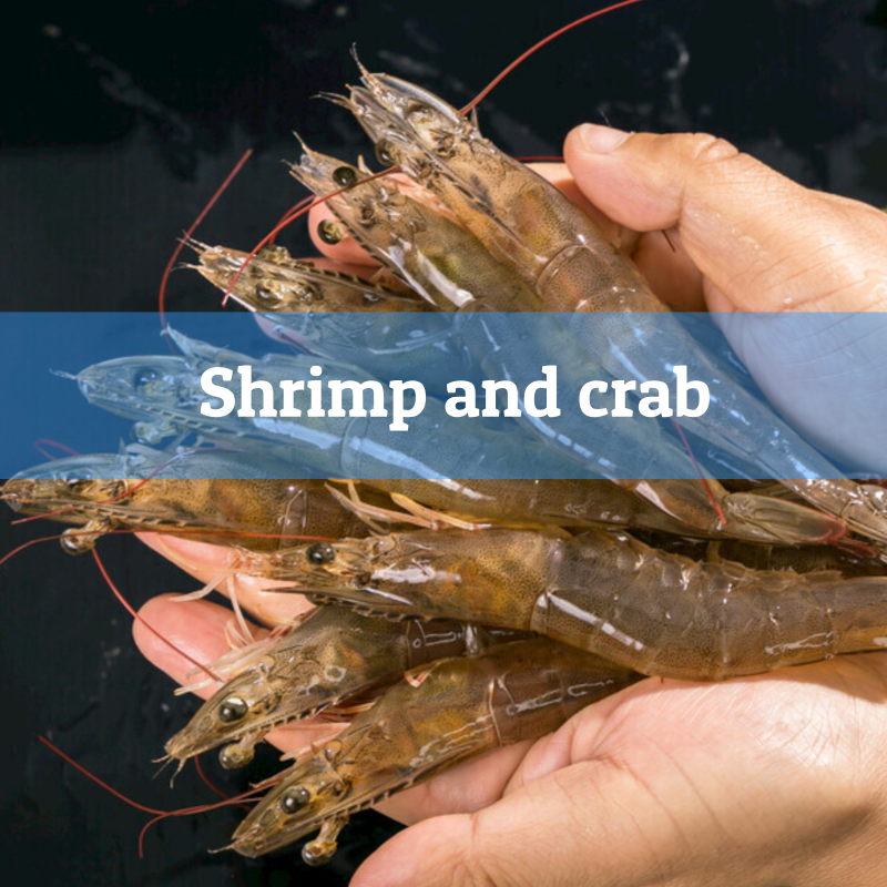 4.Shrimp and crab