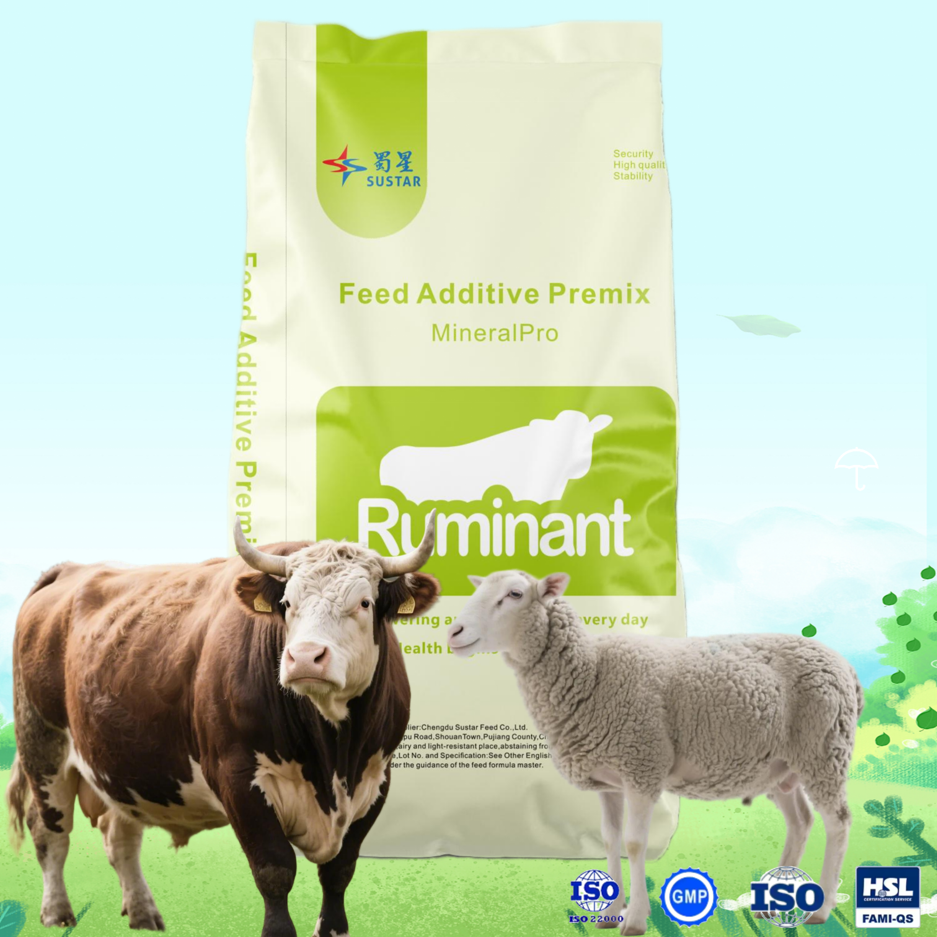 Premix for Fattening Cattle and Sheep Ruminant (1)