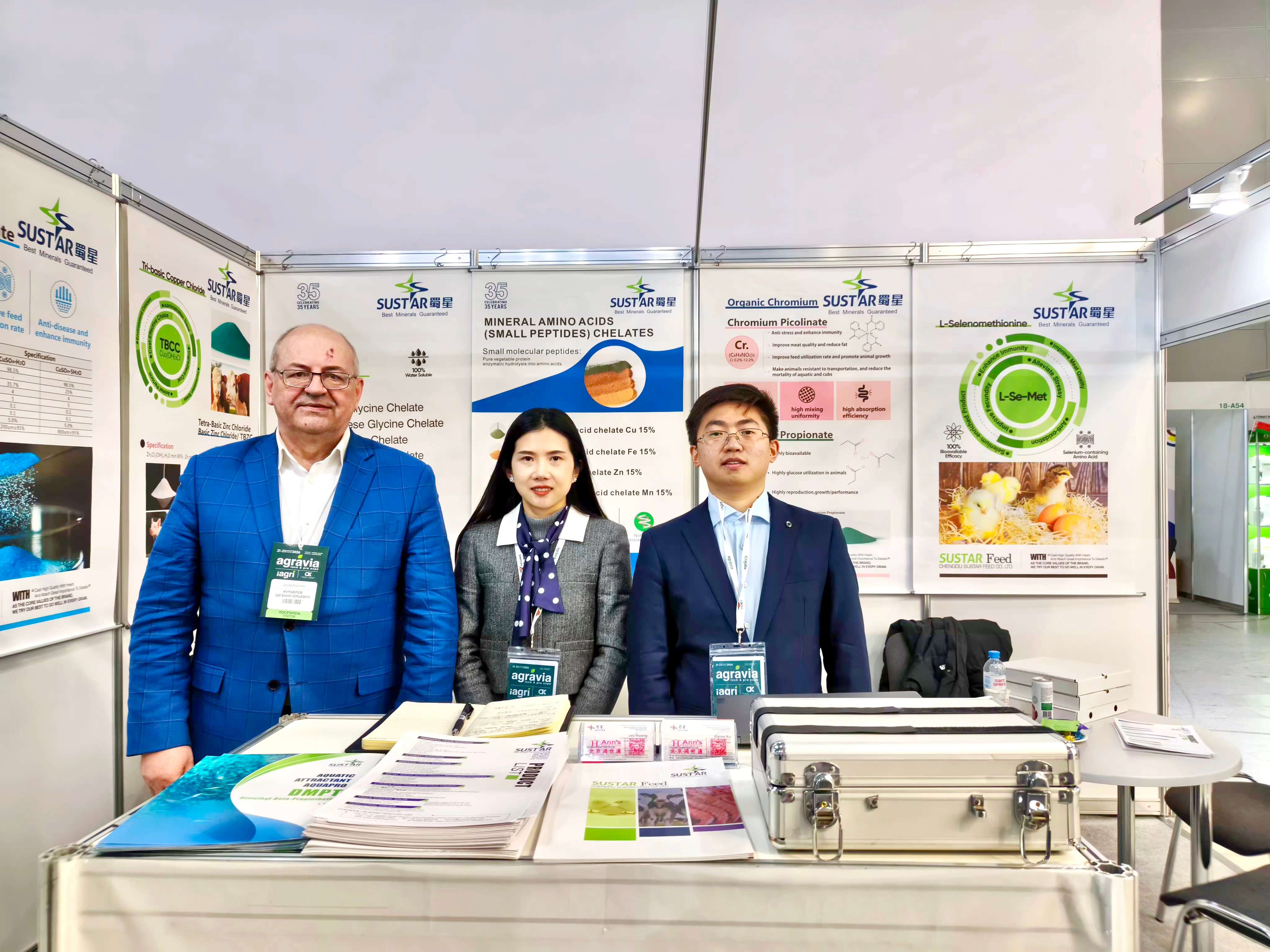 SUSTAR Group Russia 2026Agravia exhibition photo