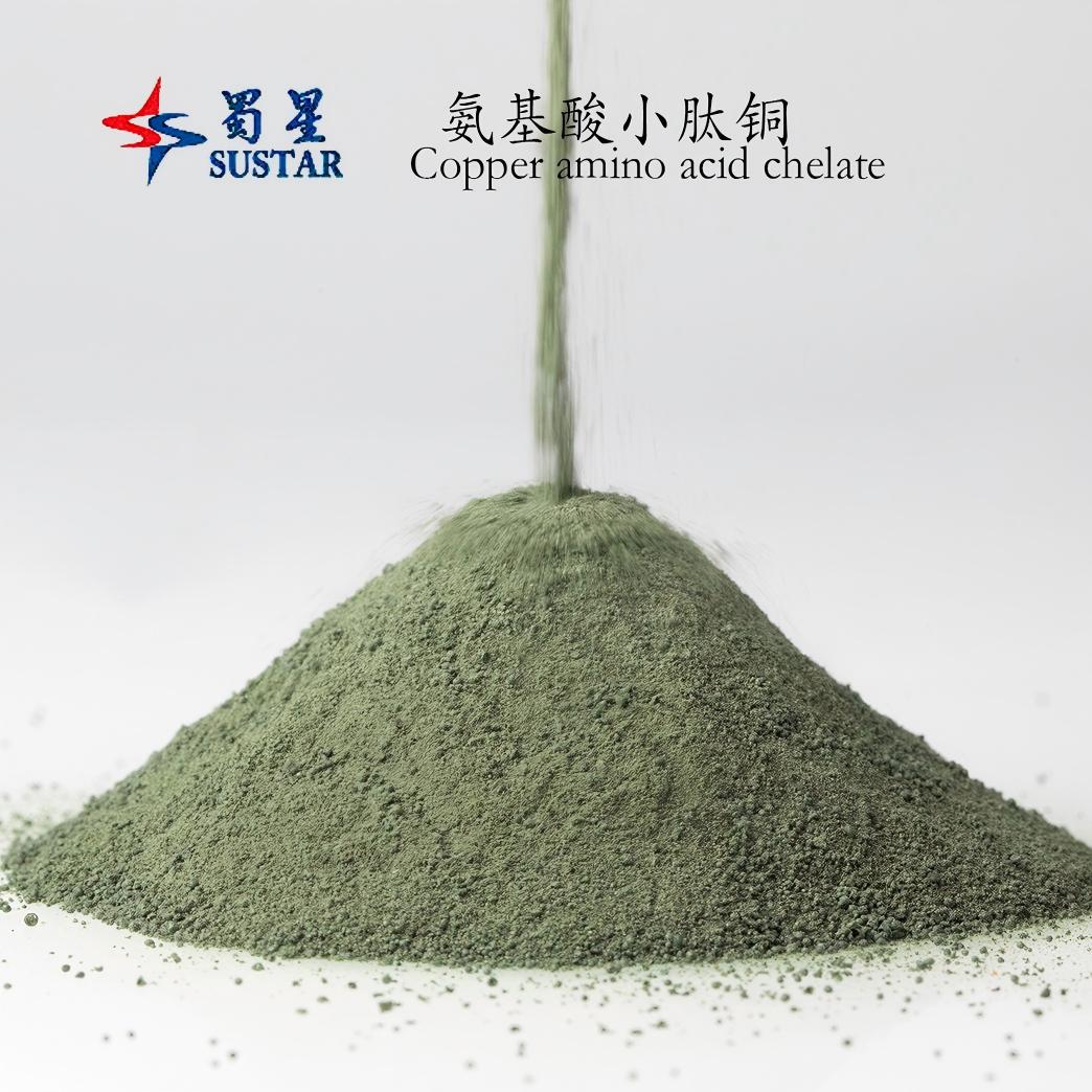 Small peptide chelate copper