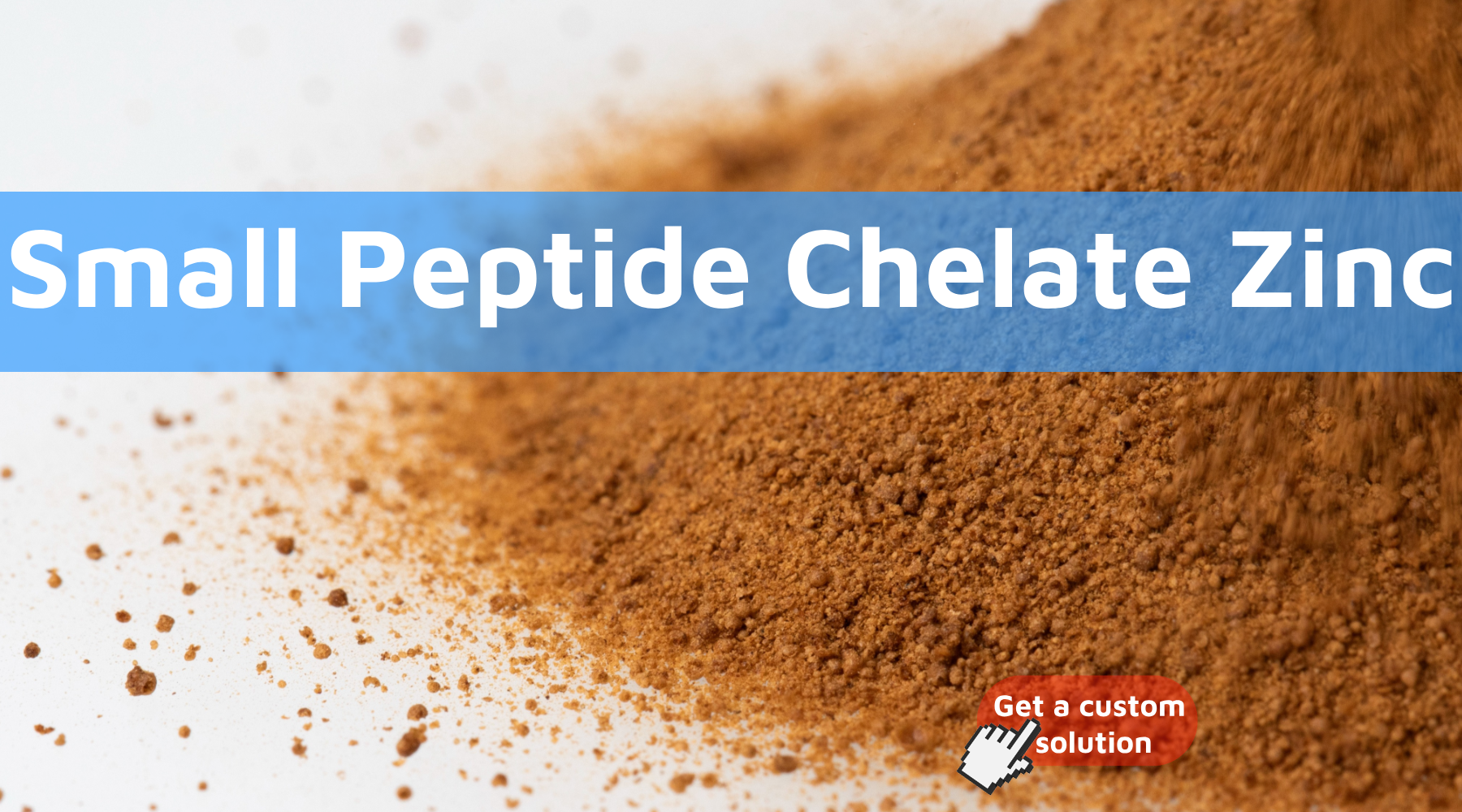 Small peptide chelate zinc