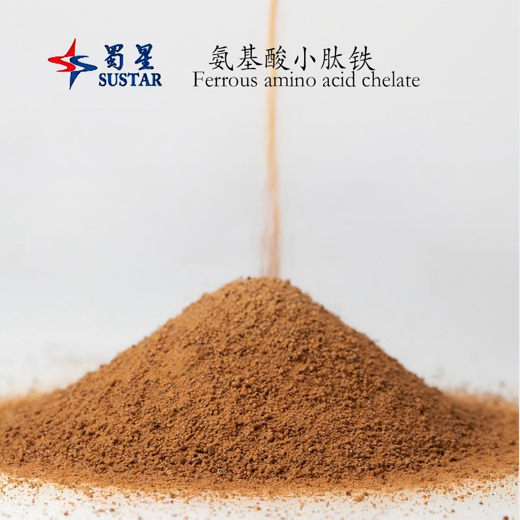 Small peptide chelates ferrous