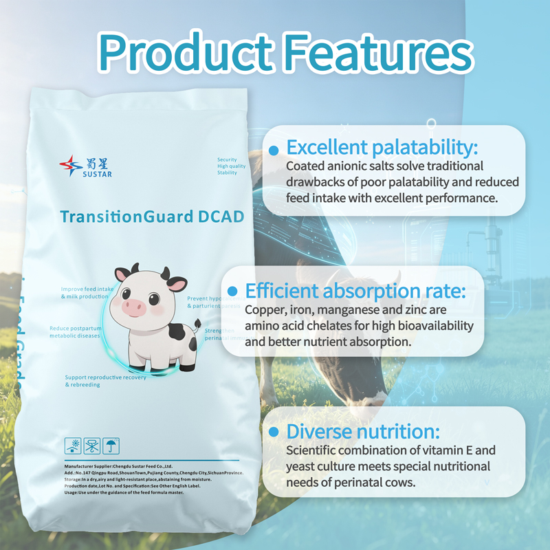 Trace Element Premix Feed for Dairy Cows TransitionGuard DCAD (7)