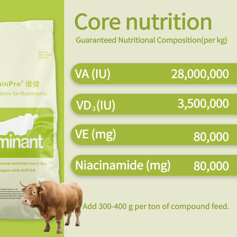 Vitamin Premix for Beef Cattle SUSTAR VitaminPro® X501