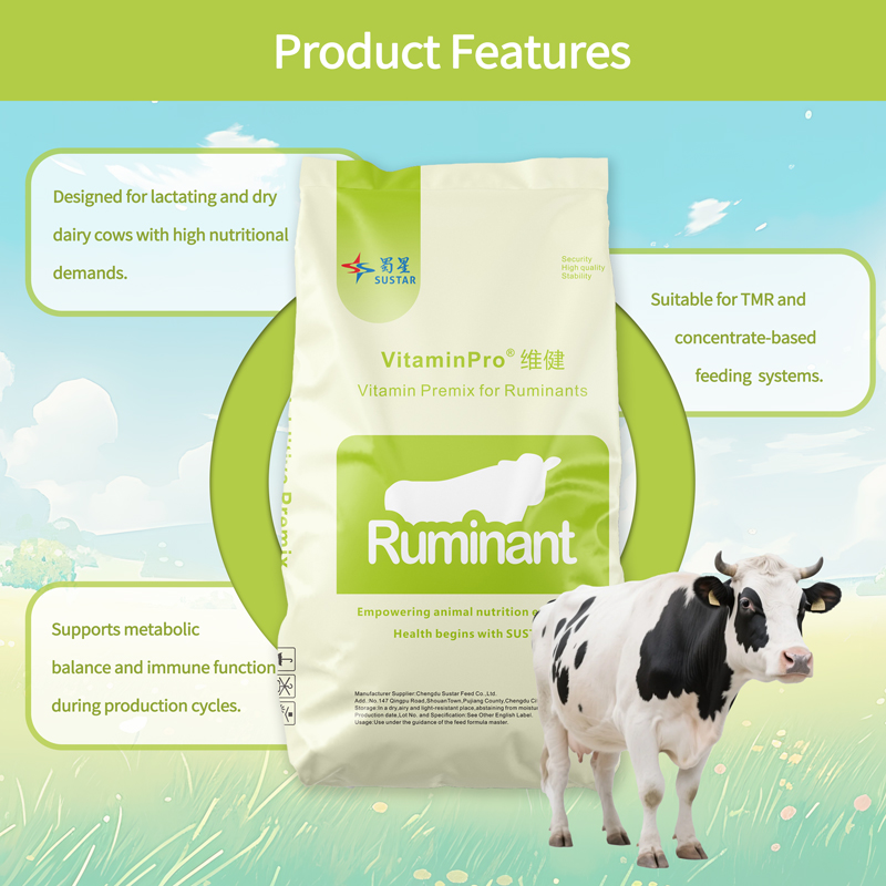 Vitamin Premix for Dairy Cattle SUSTAR VitaminPro® X502