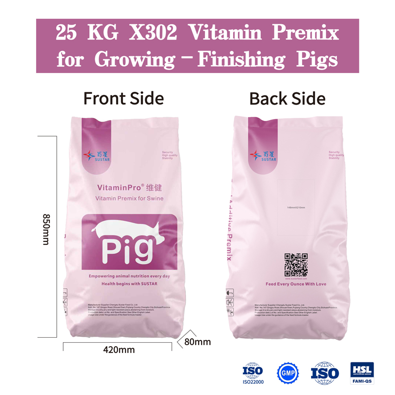 Vitamin Premix for Finishing Pigs SUSTAR VitaminPro® X302