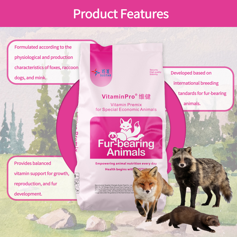 Vitamin Premix for Foxes, Raccoon Dogs, Mink SUSTAR VitaminPro X701 (1)