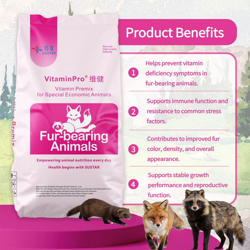 Vitamin Premix for Foxes, Raccoon Dogs, Mink SUSTAR VitaminPro X701 (1)