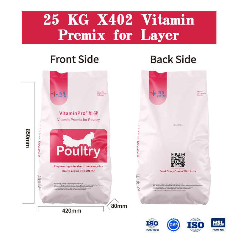 Vitamin Premix for Layer SUSTAR VitaminPro X402